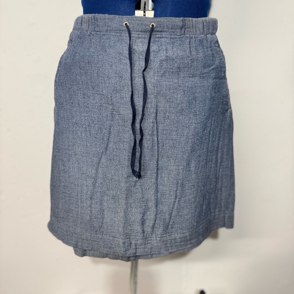 Casual Blue Skirt